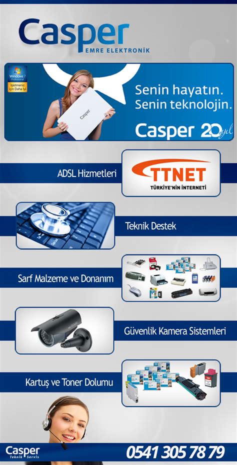Casper teknik servis ürün takibi
